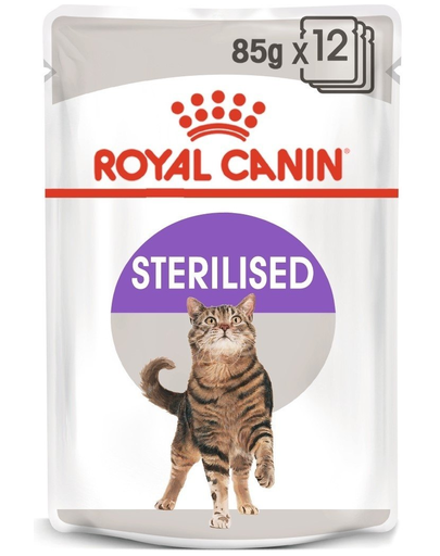 ROYAL CANIN Sterilised în aspic 85 g x12