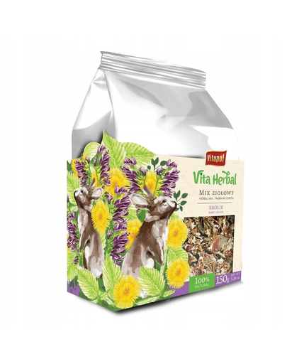 VITAPOL Vita Herbal Amestec de ierburi pentru iepuri 150 g