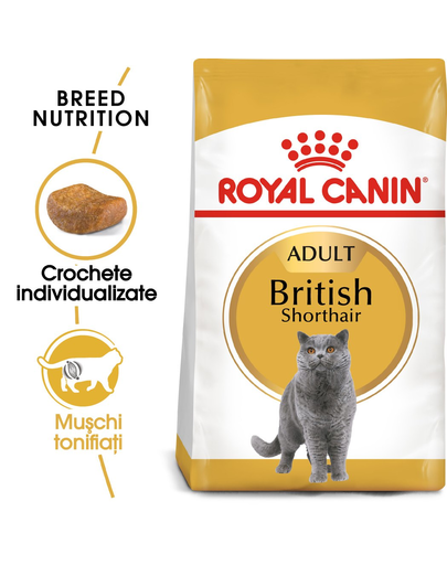 ROYAL CANIN British Shorthair Adult 20 kg (2 x 10 kg) hrană uscată pentru pisici adulte British Shorthair imagine