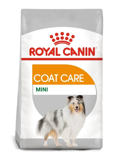 ROYAL CANIN CCN Mini Coat Care Hrana uscata pentru cainii adulti, blana sanatoasa si lucioasa16 kg (2 x 8 kg)