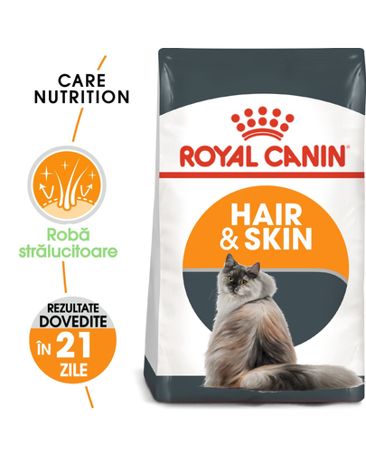 ROYAL CANIN Hair&Skin Care 20 kg (2 x 10 kg) hrană uscată pentru pisici adulte, pentru o blană lucioasă și piele sănătoasă imagine