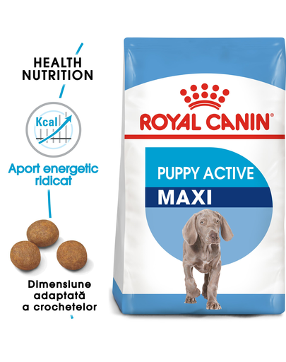 ROYAL CANIN Maxi Puppy Active hrana uscata pentru juniori de rase mari cu cerinte energetice mai mari 30 kg (2 x 15 kg)