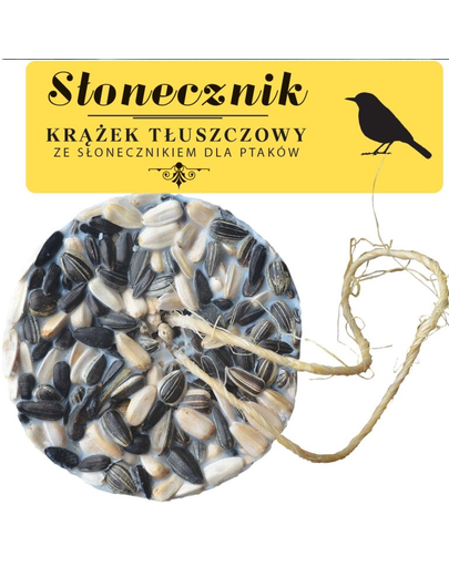 NATURAL-VIT Korona Natury, Hrana pasari, disc de grasime cu seminte de floarea-soarelui,130 g