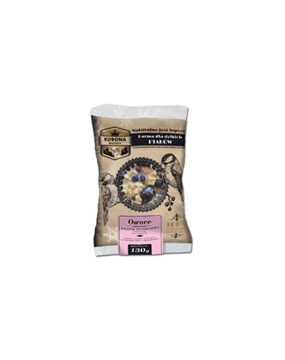 NATURAL-VIT Korona Natury, Hrana pasari, disc cu grăsime si fructe, 130 g