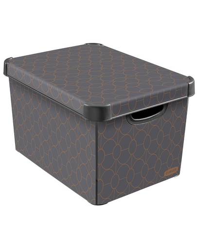 CURVER Deco Cutie depozitare cu capac Stockholm L