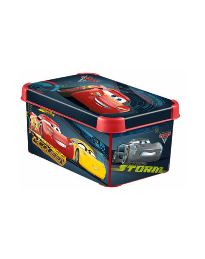 CURVER Deco Cutie depozitare cu capac Stockholm S Cars 3