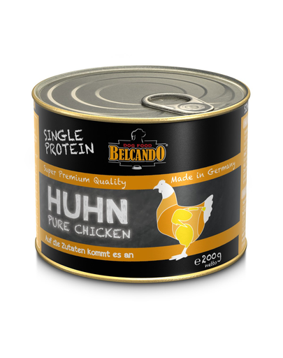BELCANDO Single Protein hrana umeda pentru caini, cu pui, 200 g