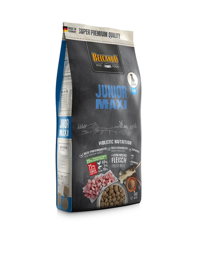 BELCANDO Junior Maxi hrana uscata pentru cainii cu varsta 4 luni+, talie L-XL, 1 kg