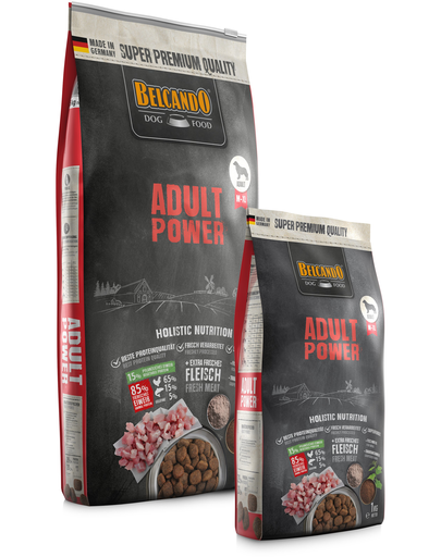BELCANDO Power hrana uscata pentru cainii foarte activi, femele gestante sau care alapteaza, talie M-XL, 1 kg