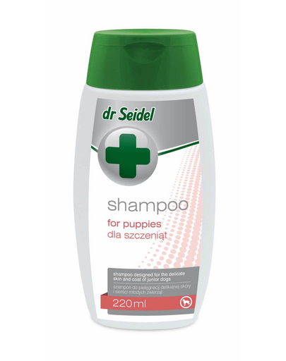 DR SEIDEL șampon căței piele sensibilă și blană delicată 220 ml