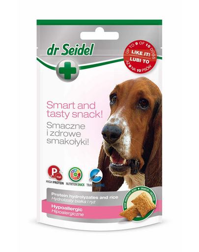 DR SEIDEL gustări hipoalergenice câini alergii alimentare 90 g