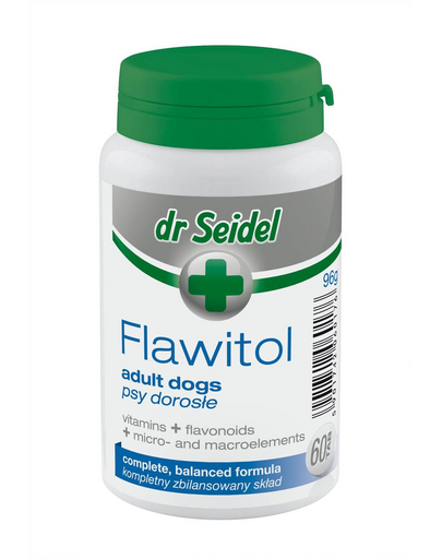 DR SEIDEL Flawitol câini adulți multivitamine întreținere 60 tablete