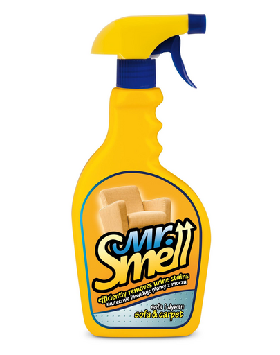Soluție pete urină animale MR. SMELL 500 ml pentru covor și canapea