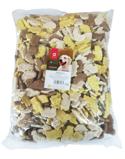 MACED BIscuiti MIX pentru caini, 10 kg