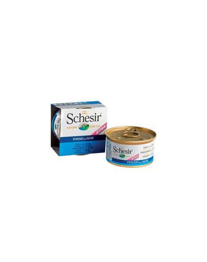 SCHESIR Hrana umeda pentru pisoi, cu ton si aloe, 85 g