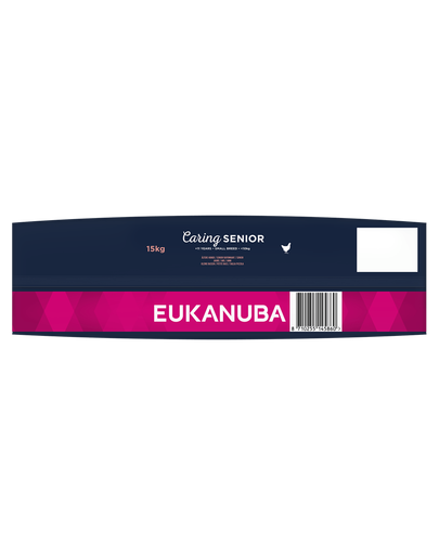 EUKANUBA Caring Senior Small Breed hrana uscata caini seniori talie mica, bogat in pui 15kg