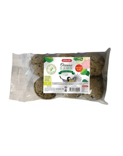 ZOLUX Set 6 bile iarba pentru pasari 540 g
