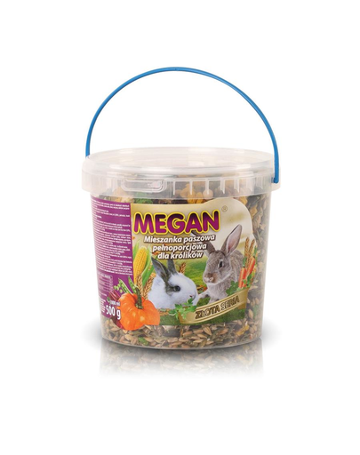 MEGAN Hrana naturala pentru iepuri 1l /500g