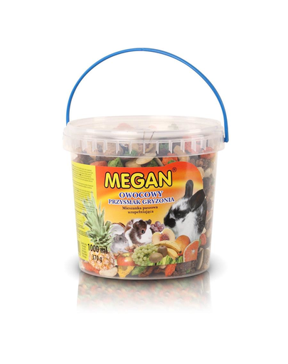 MEGAN Supliment nutritiv cu fructe pentru rozatoare 1l /370g