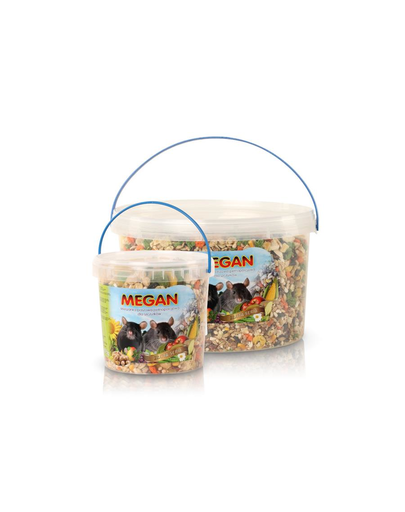 MEGAN Hrana naturala pentru sobolani 1l /475g