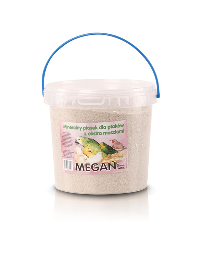 MEGAN Nisip cu minerale pentru pasari 1L/1500g