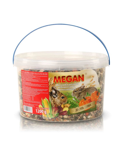 MEGAN Hrana naturala pentru veverita degus 3l /1200g