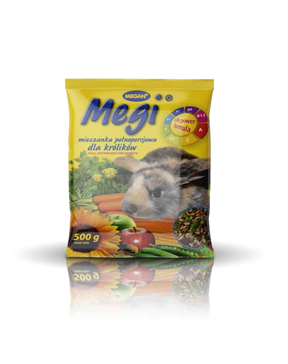 MEGAN Megi Hrana pentru iepuri 500g