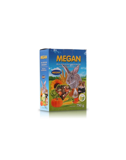 MEGAN Hrana de baza pentru rozatoare si iepuri 750g