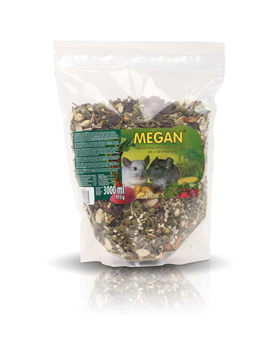 MEGAN Hrana pentru chinchilla 3L/915g