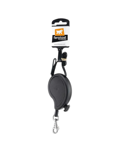 FERPLAST Flippy One Core Mini Lesa automata pentru caini 3 m, negru