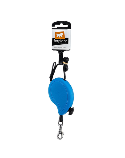 FERPLAST Flippy One Cord Mini Lesa automata pentru caini 3 m, albastru
