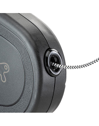 FERPLAST Flippy One Cord M Lesa automata pentru caini 5 m, negru
