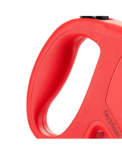 FERPLAST Flippy One Cord S Lesa automata pentru caini 4.5 m, rosu
