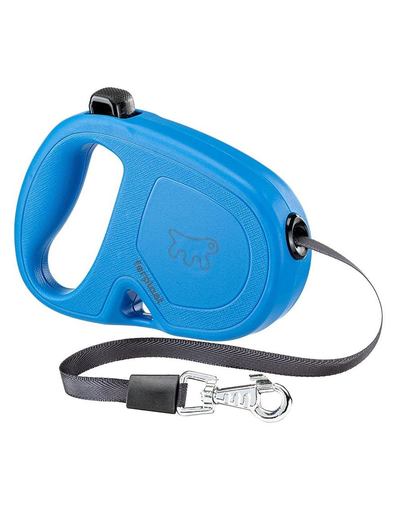 FERPLAST Flippy One Tape S Lesa automata cu banda pentru caini 4 m, albastru