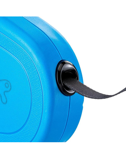 FERPLAST Flippy One Tape S Lesa automata cu banda pentru caini 4 m, albastru