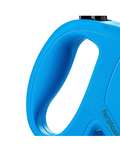 FERPLAST Flippy One Tape S Lesa automata cu banda pentru caini 4 m, albastru