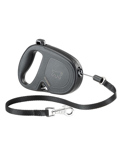 FERPLAST Flippy One Cord M Lesa automata pentru caini 5 m, negru