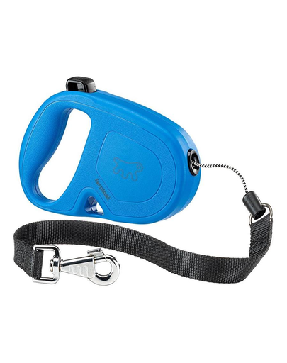 FERPLAST Flippy One Cord L Lesa automata pentru caini 5 m, albastru