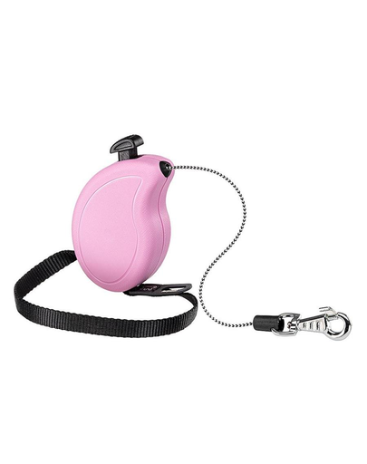 FERPLAST Flippy One Cord Mini Lesa automata pentru caini 3 m, roz