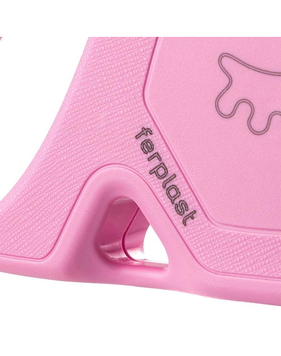 FERPLAST Flippy One Tape S Lesa automata cu banda pentru caini 4 m, roz