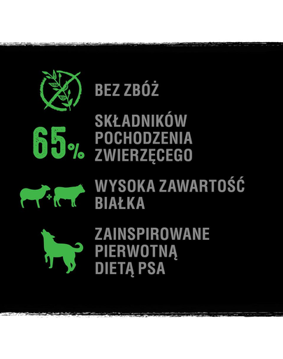 CRAVE Hrana umeda fara cereale pentru caini adulti pate de miel si vita cutie de 24x400g