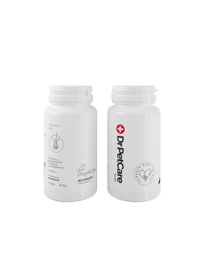 DR PETCARE Skin Supliment pentru blana si piele sanatoasa, pentru caini si pisici 60 capsule