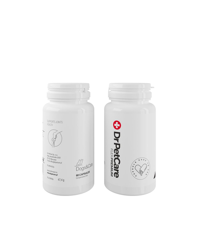DR PETCARE Flex Premium Supliment pentru articulatii sanatoase, pentru caini si pisici 60 capsule