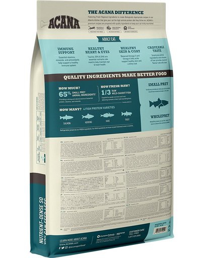 ACANA Bountiful Catch Cat hrana uscata pentru pisici adulte, cu peste 4,5 kg