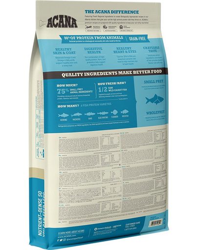 ACANA Pacifica Cat 4,5 kg hrana pentru pisici de toate varstele, cu peste