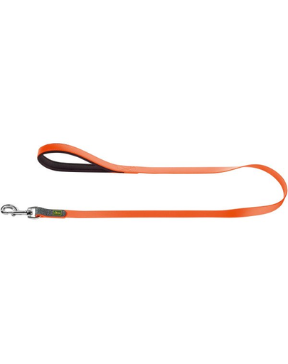 HUNTER Convenience Lesa pentru caini 2cm/1,2m, portocaliu neon
