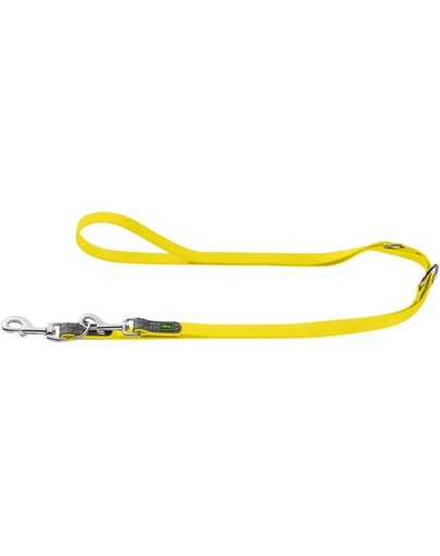 HUNTER Convenience Lesa reglabila pentru caini 2cm/2m, galben neon