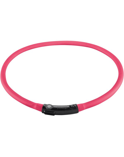 HUNTER LED Yukon Zgarda cu led pentru caini 20-70cm, roz