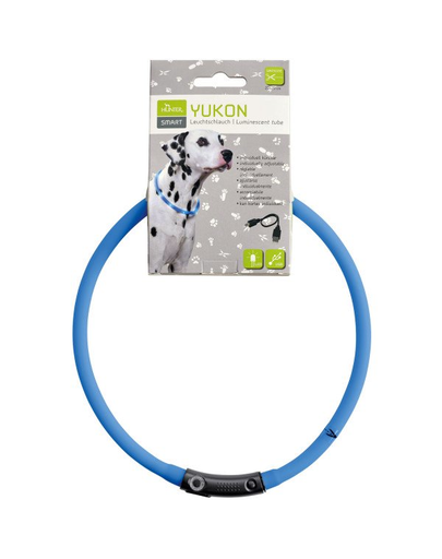 HUNTER LED Yukon Zgarda cu led pentru caini 20-70cm, albastru