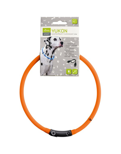 HUNTER LED Yukon Zgarda cu led pentru caini 20-70cm, portocaliu